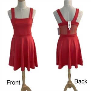 Aqua Coral Party Dress with tags